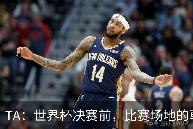 TA：世界杯决赛前，比赛场地的草皮质量成为焦点话题